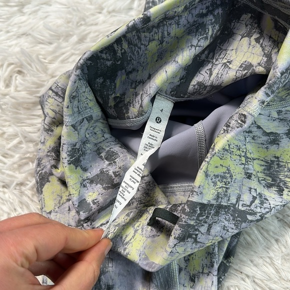 Lululemon Wunder Train High-Rise Tight 25" Cinder Grain Smoked Spruce Multi - Picture 3 of 7